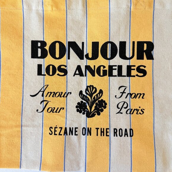 Sézane Striped Tote Bag - Picture 2 of 6